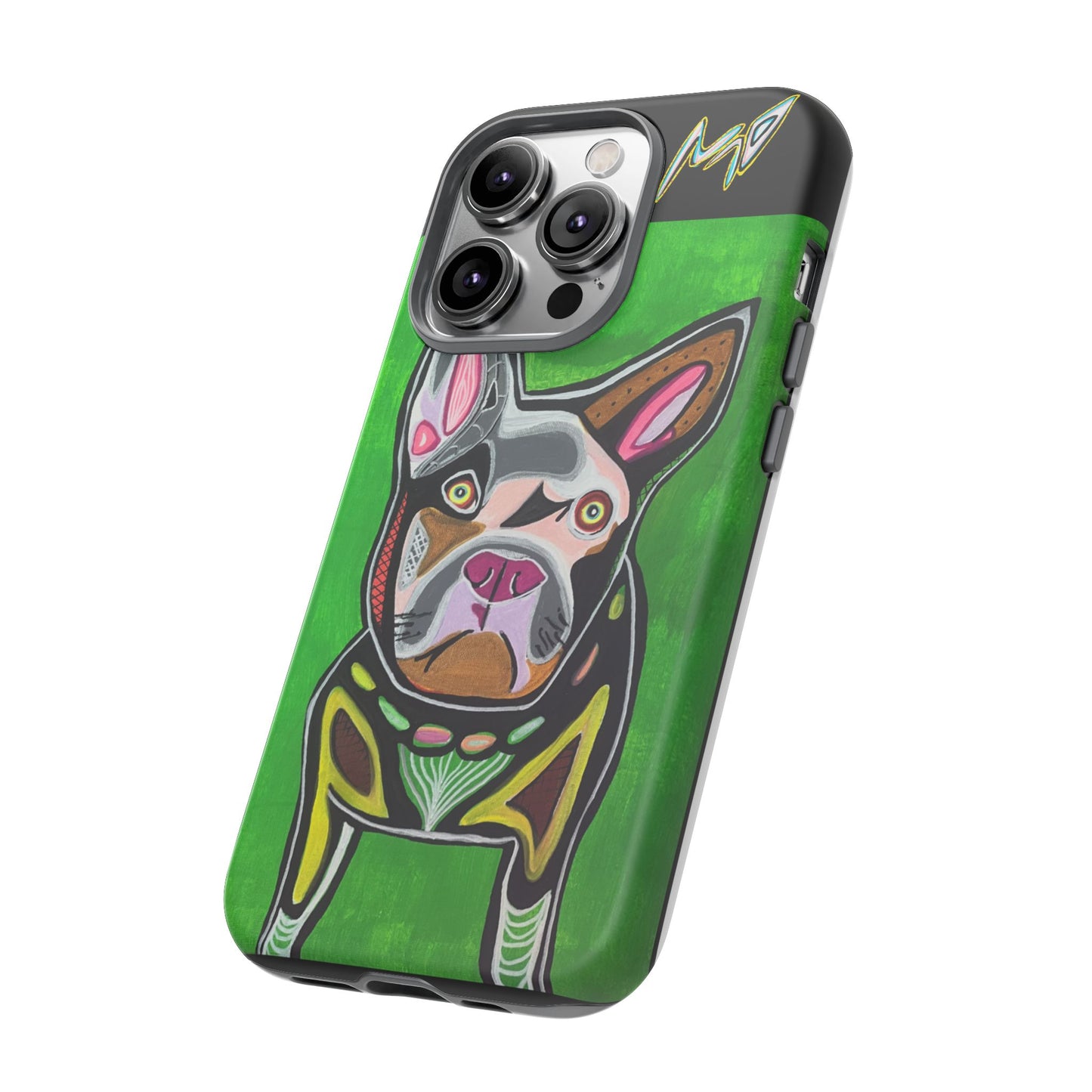 FRENCHIE  Art Phone Case – Colorful Pop Dog iPhone Cover