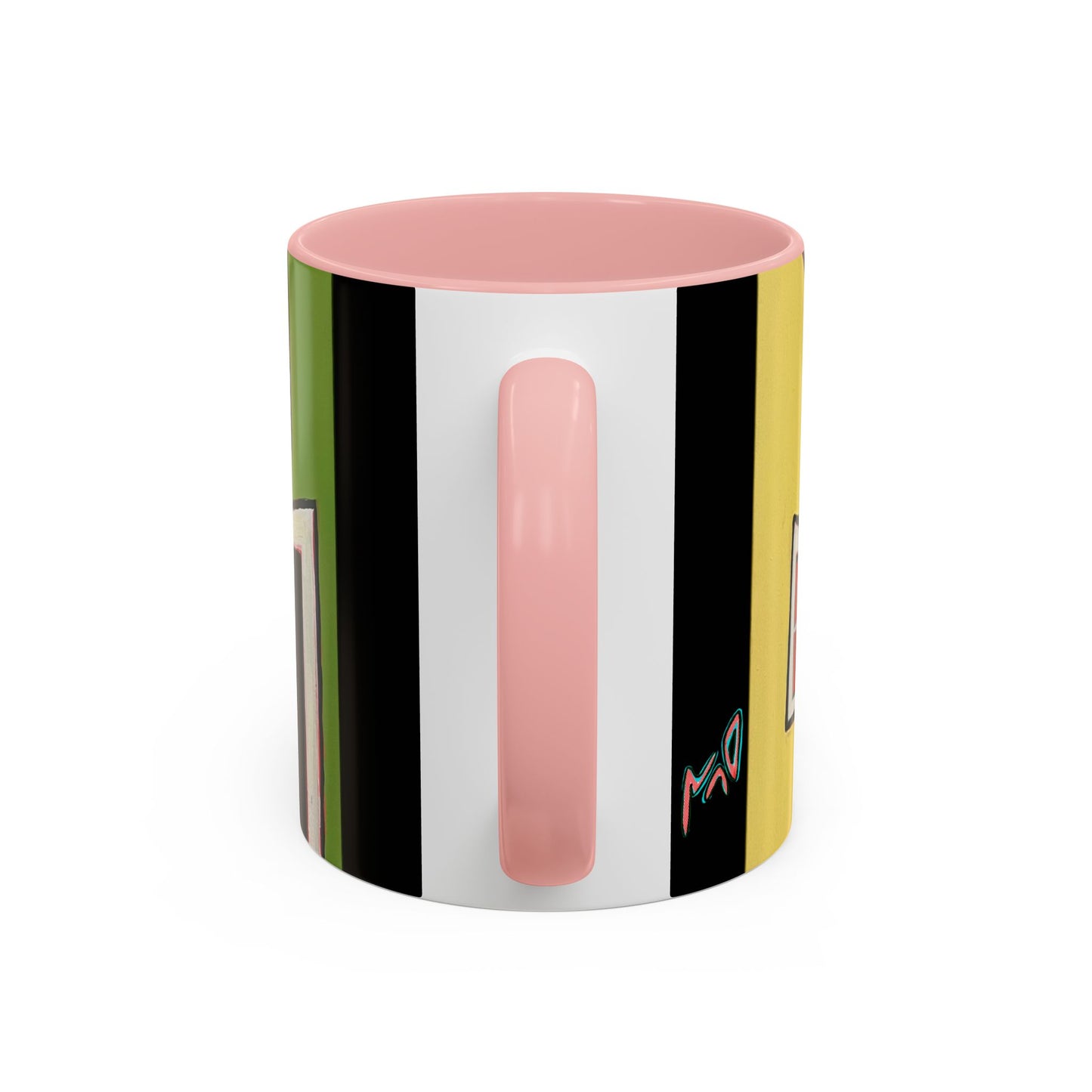SAN SEBASTIAN2.0 Colorful Canal Houses Accent Coffee Mug — Bright European Street Art Ceramic Mug (11/15oz)