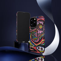 CRAZY Graffiti Phone Case — Colorful Street Art Protective Cover