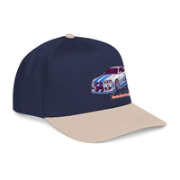 Racing Skyline Embroidered Cap — Vintage GT Sports Car Hat