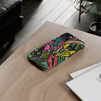 CONCERT  Abstract Graffiti Phone Case — Colorful Street Art Tough Cases