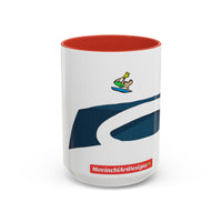 AERIAL.   Wave Accent Coffee Mug — Watersports Lover Gift