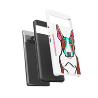 MR Bull Terrier Phone Case — Colorful Pop Art Tough Cases for Dog Lovers