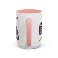 Coffee Mug —ECLIPSE  Neon Sports Car Design with "MovinchiArtDesigns" Logo