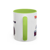 Porsche GT3 Cup Accent Coffee Mug – Racing Car Graphic 11/15oz