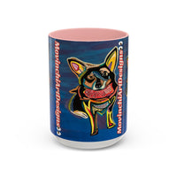 Chihuahua Art Coffee Mug – Colorful Pop‑Art Dog Accent Mug (11/15 oz)
