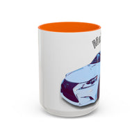 MELVIN.  Personalized Car Coffee Mug — 'Melvin' Sports Car Accent Mug (11/15oz)
