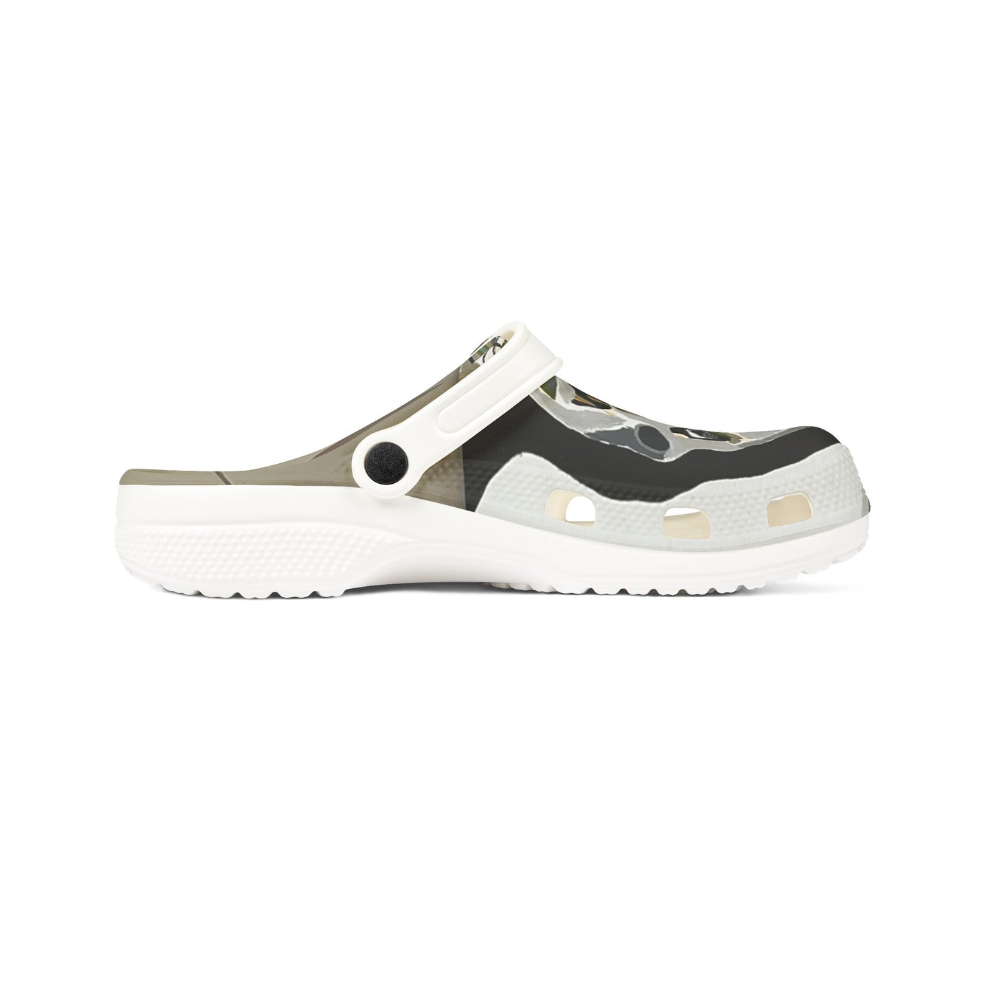 3 amigos  Camouflage Skull Clog - EVA Foam Slip-On Shoes