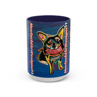 Chihuahua Art Coffee Mug – Colorful Pop‑Art Dog Accent Mug (11/15 oz)