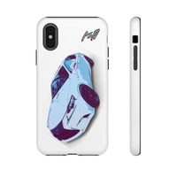 Melvin White Sports Car Phone Case - Retro Pop Art Supercar Protective Tough Case