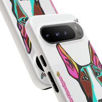 MR Bull Terrier Phone Case — Colorful Pop Art Tough Cases for Dog Lovers