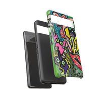 CONCERT  Abstract Graffiti Phone Case — Colorful Street Art Tough Cases