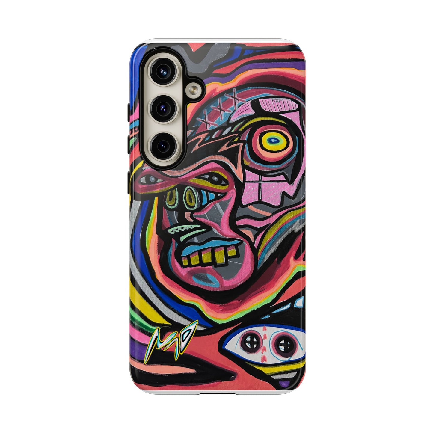 CRAZY Graffiti Phone Case — Colorful Street Art Protective Cover