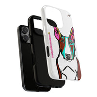 MR Bull Terrier Phone Case — Colorful Pop Art Tough Cases for Dog Lovers