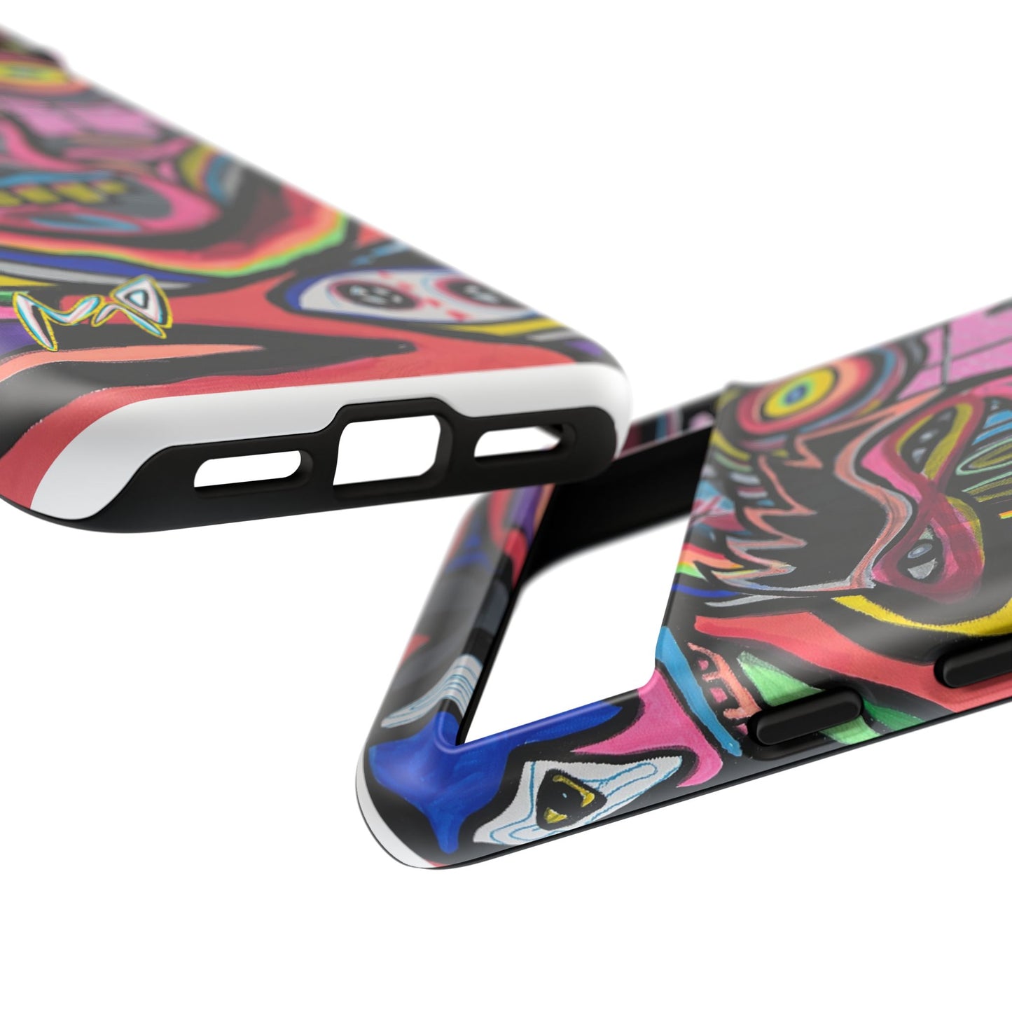 CRAZY Graffiti Phone Case — Colorful Street Art Protective Cover