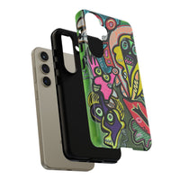 CONCERT  Abstract Graffiti Phone Case — Colorful Street Art Tough Cases