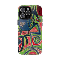 Abstract AFTERLIFE Phone Case — Bold Psychedelic Music Art