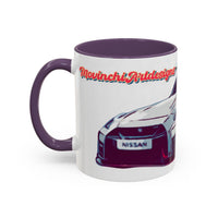 R35.  Sports Car Accent Mug — Nissan GT-R Inspired Coffee Cup (11/15oz)