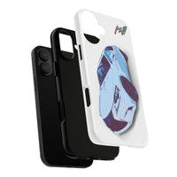 Melvin White Sports Car Phone Case - Retro Pop Art Supercar Protective Tough Case