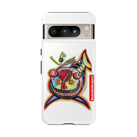 Phone Case — Colorful Abstract PARASITE  Fish Art Tough Cases
