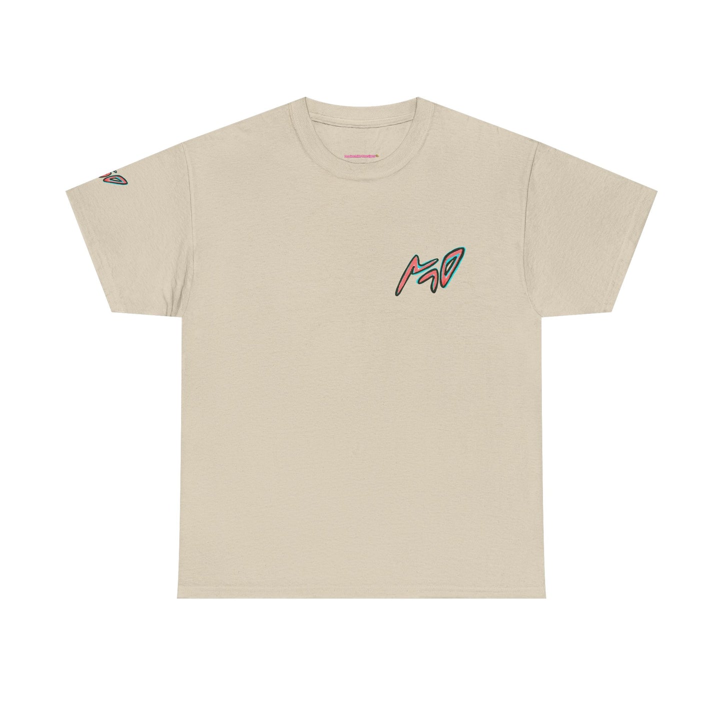 Graphic Tee — Colorful CRAZY TUNA  Illustration Back Print Tee