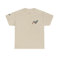 Graphic Tee — Colorful CRAZY TUNA  Illustration Back Print Tee