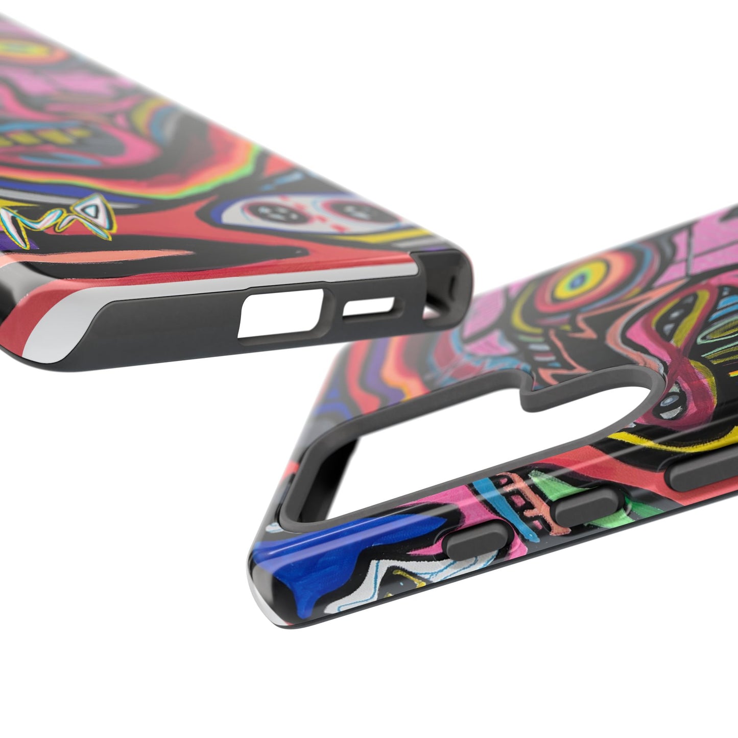 CRAZY Graffiti Phone Case — Colorful Street Art Protective Cover