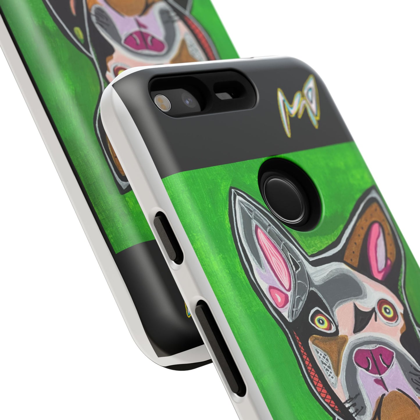 FRENCHIE  Art Phone Case – Colorful Pop Dog iPhone Cover