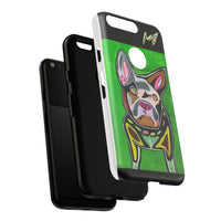FRENCHIE  Art Phone Case – Colorful Pop Dog iPhone Cover