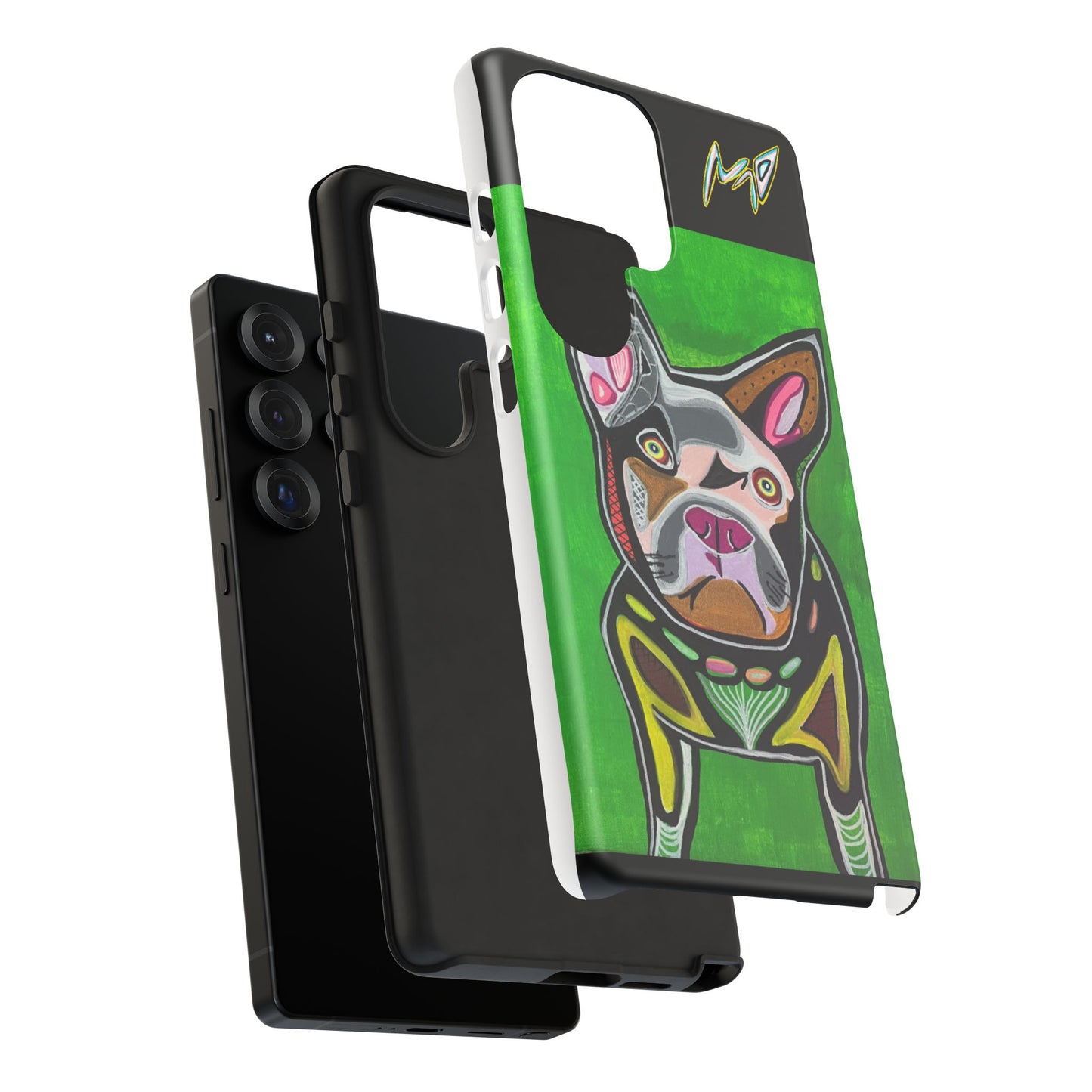 FRENCHIE  Art Phone Case – Colorful Pop Dog iPhone Cover