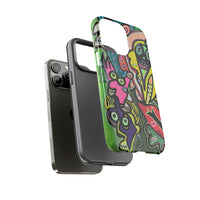 CONCERT  Abstract Graffiti Phone Case — Colorful Street Art Tough Cases