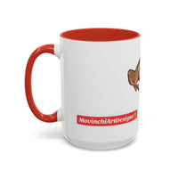 COQUI.  Frog Accent Coffee Mug — Cute Woodland Tree Frog Design (11/15 oz)