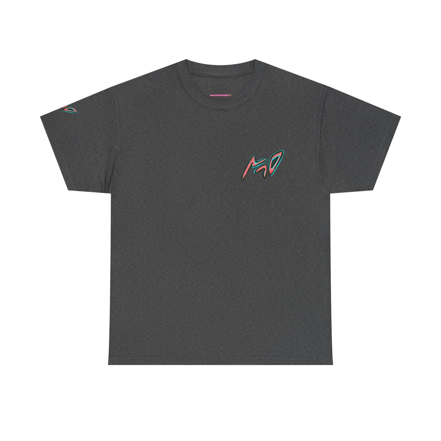 Graphic Tee — Colorful CRAZY TUNA  Illustration Back Print Tee