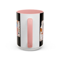 Puerto Rico Flag Door Accent Coffee Mug — Vintage Rustic Boricua Pride (11/15oz)