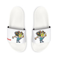 THE REBEL  Men's Graphic Slide Sandals — Removable Strap Colorful Mascot Design