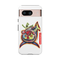 Phone Case — Colorful Abstract PARASITE  Fish Art Tough Cases