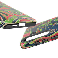 Abstract AFTERLIFE Phone Case — Bold Psychedelic Music Art
