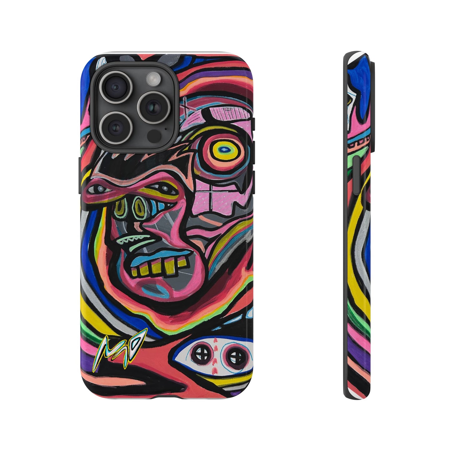 CRAZY Graffiti Phone Case — Colorful Street Art Protective Cover