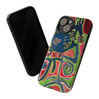 Abstract AFTERLIFE Phone Case — Bold Psychedelic Music Art