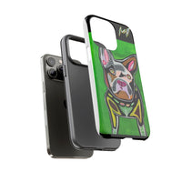 FRENCHIE  Art Phone Case – Colorful Pop Dog iPhone Cover