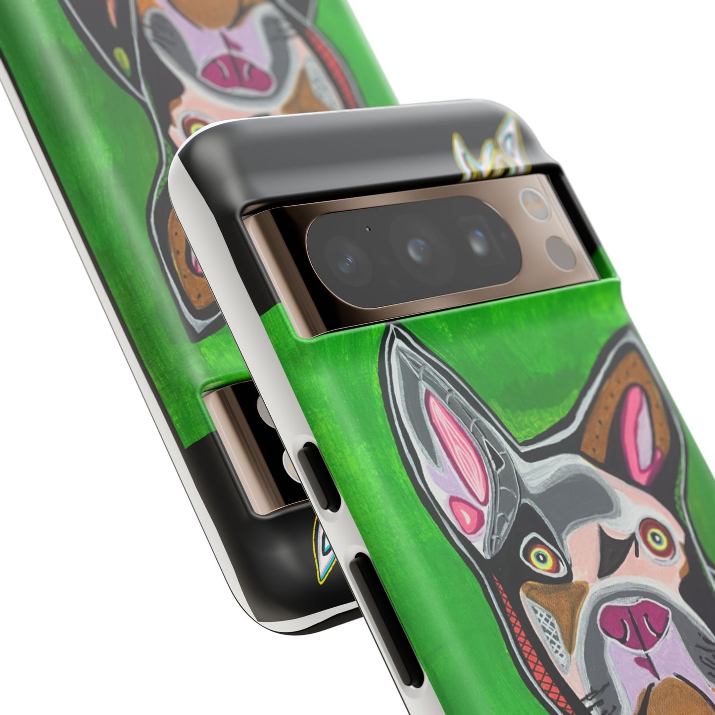 FRENCHIE  Art Phone Case – Colorful Pop Dog iPhone Cover