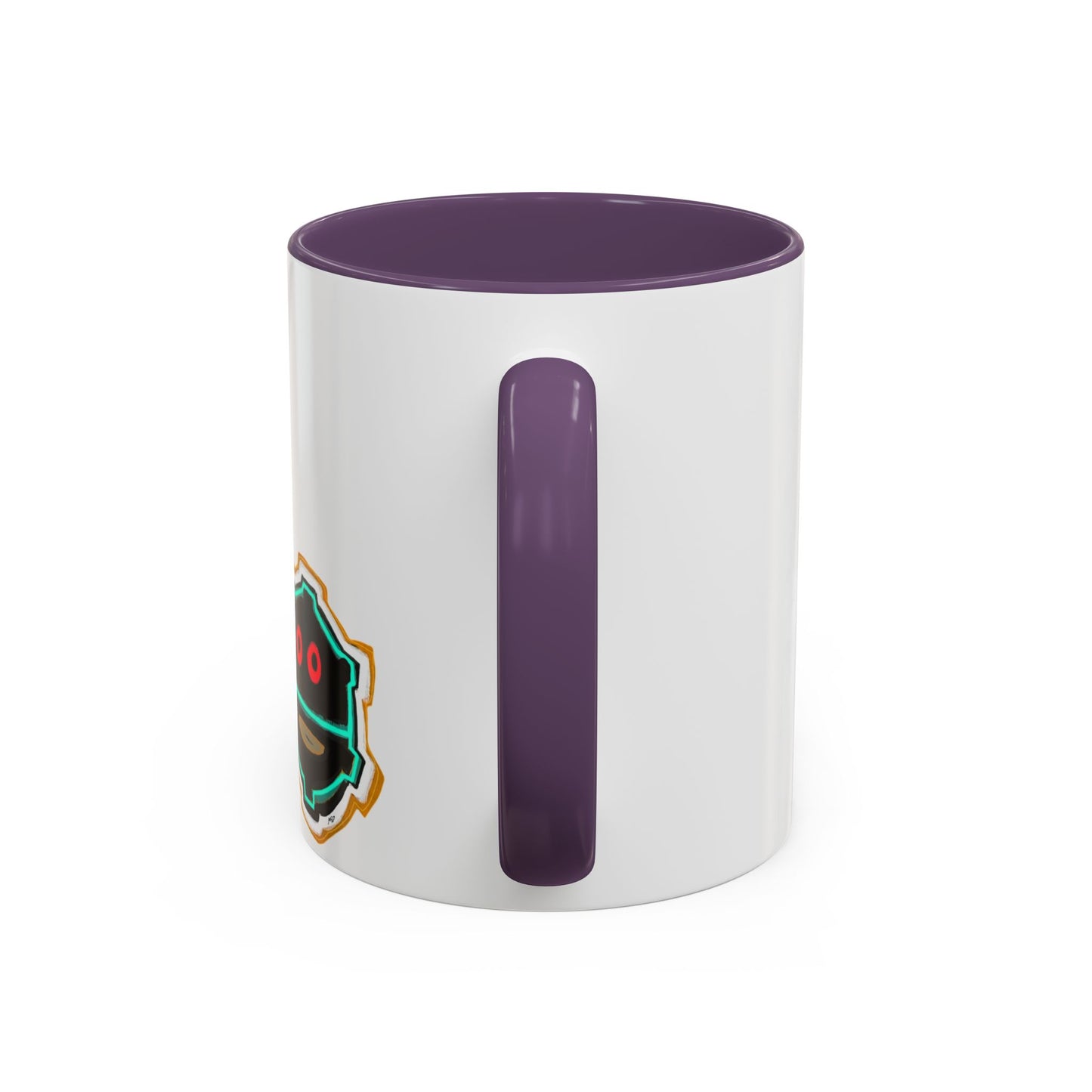 SAN JUAN.  Colorful Street Art Coffee Mug — Vibrant Alleyway & Playful Emblem Accent Mug