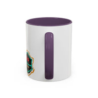 SAN JUAN.  Colorful Street Art Coffee Mug — Vibrant Alleyway & Playful Emblem Accent Mug