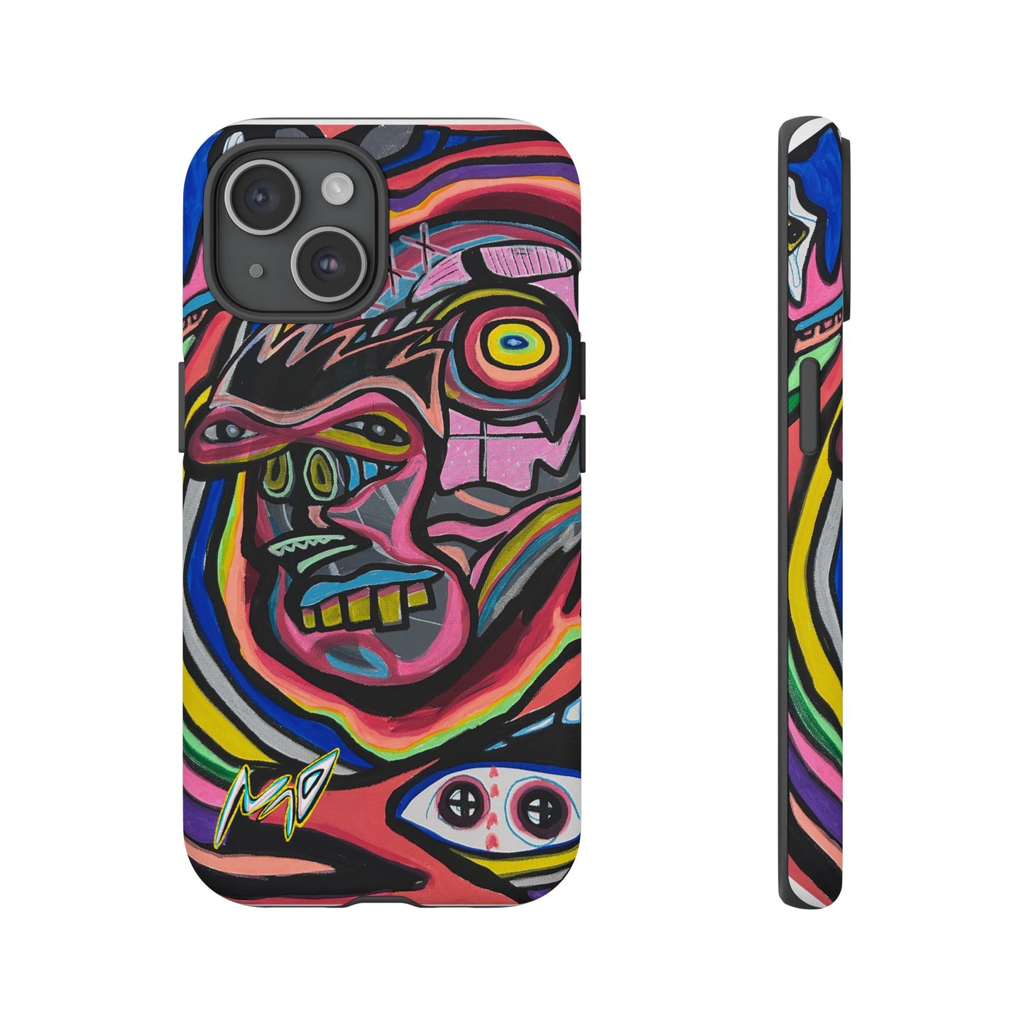 CRAZY Graffiti Phone Case — Colorful Street Art Protective Cover
