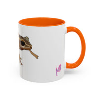 COQUI.  Frog Accent Coffee Mug — Cute Woodland Tree Frog Design (11/15 oz)