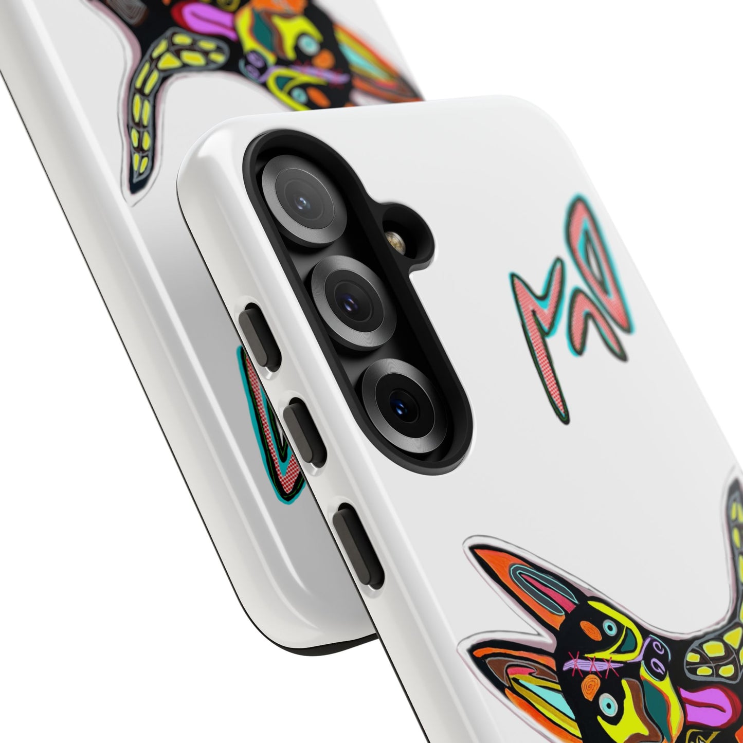 HUSKY  Colorful Abstract Dog Phone Case — 'MAD' Signature Protective Case