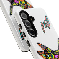 HUSKY  Colorful Abstract Dog Phone Case — 'MAD' Signature Protective Case