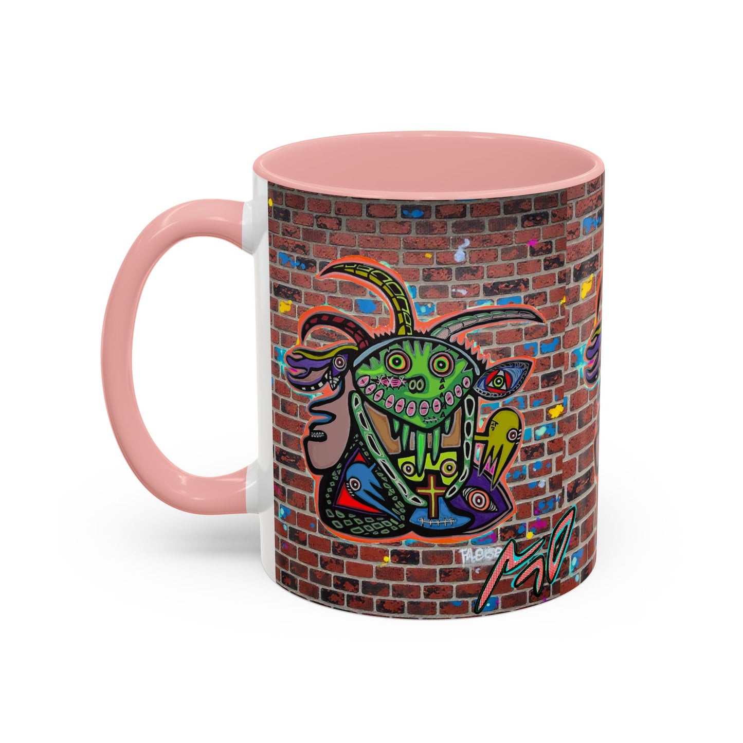 RYDER3.0 Graffiti Street Art Coffee Mug — Colorful Urban Monster Design (11/15oz)