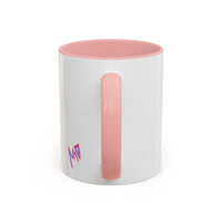Colorful Shark Attack  Fish Accent Coffee Mug — Bold Nautical Art 11/15oz