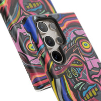 CRAZY Graffiti Phone Case — Colorful Street Art Protective Cover